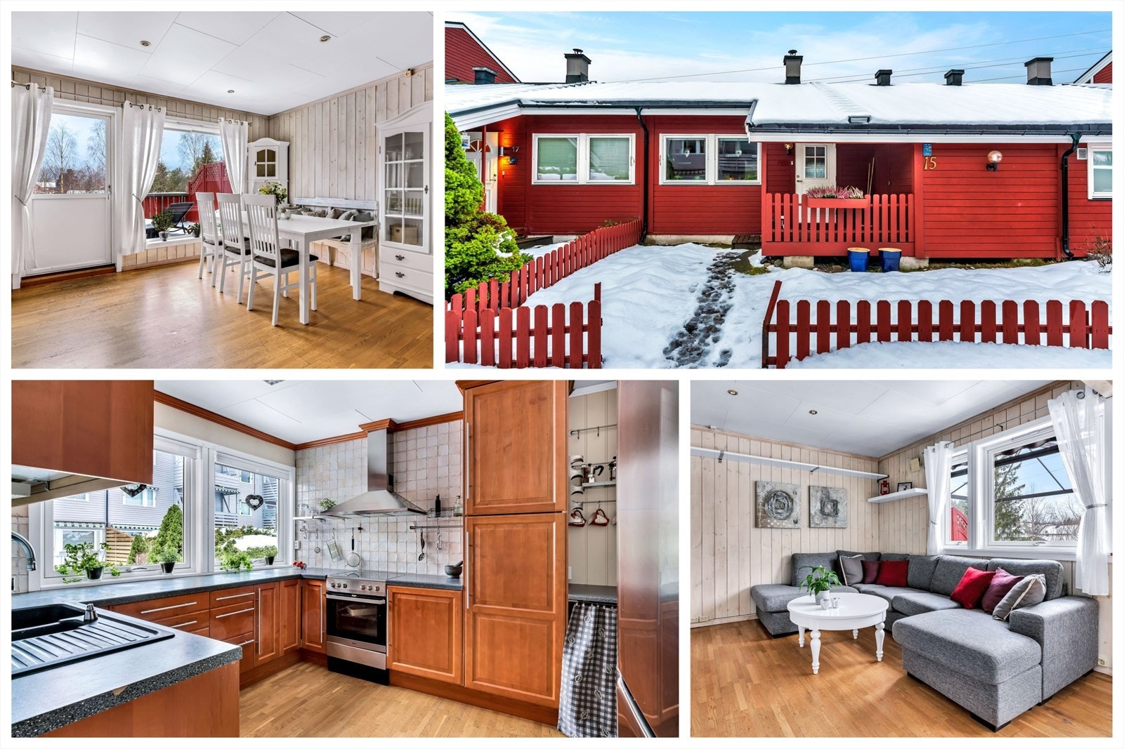 Nordvik Lørenskog ved Silje Finnsen Hanevik presenterer Morkelveien 15 - Velkommen til visning! Galleribilde