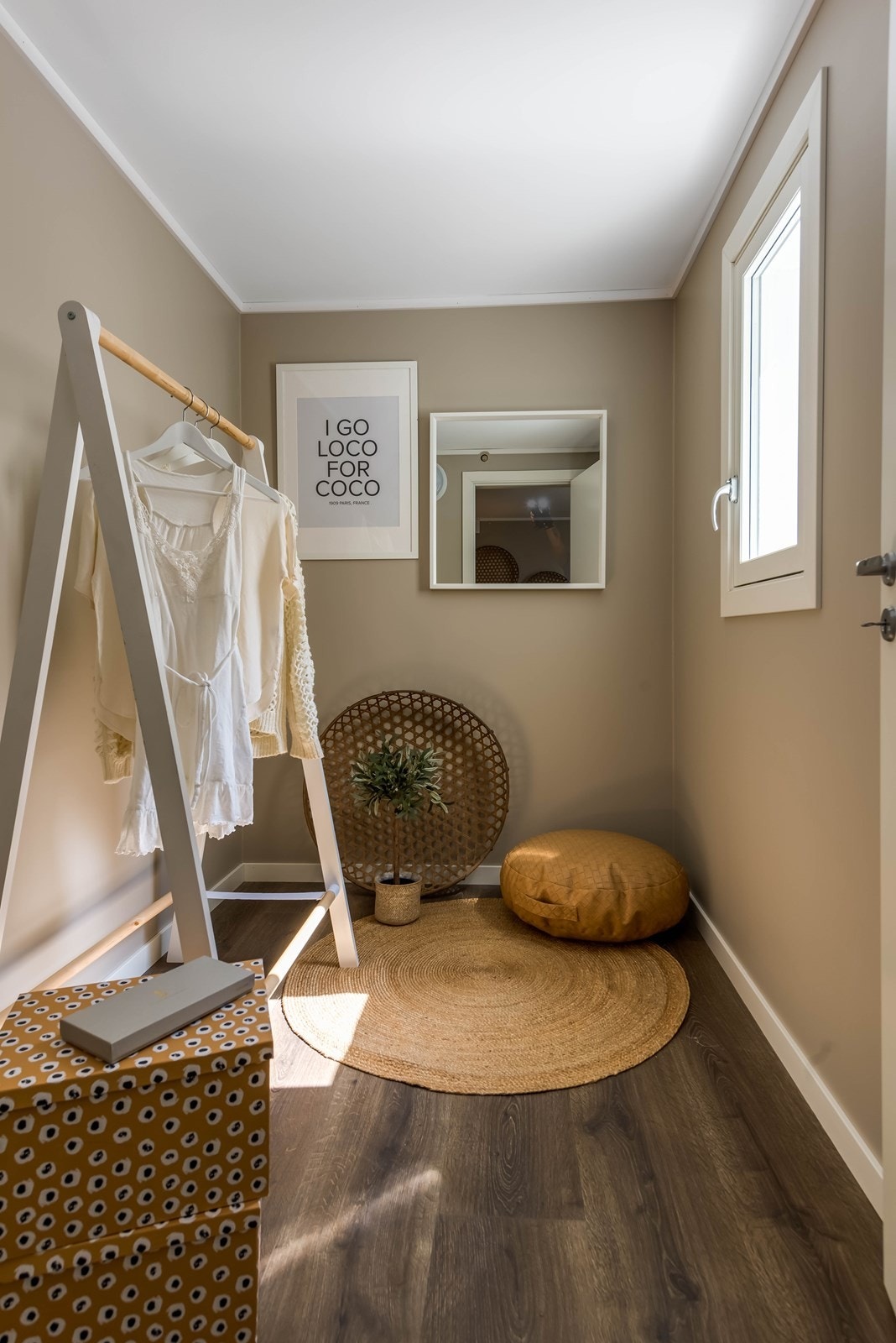Walk in closet i tilknytning til soverom. Galleribilde