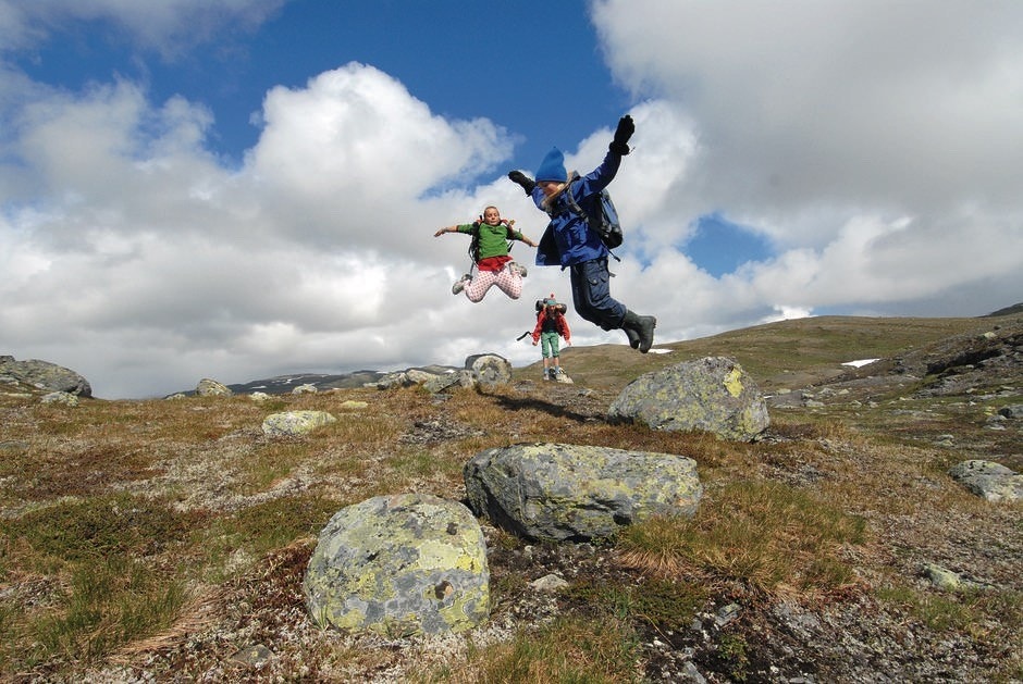 Også barna våre trenger å få mye luft under vingene! Galleribilde