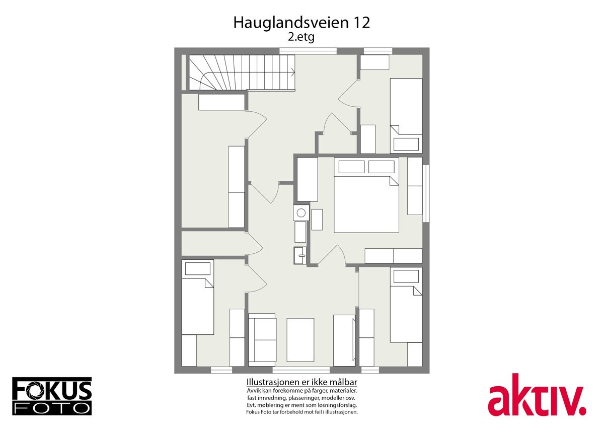 Aktiv 2D - 2. etasje Galleribilde