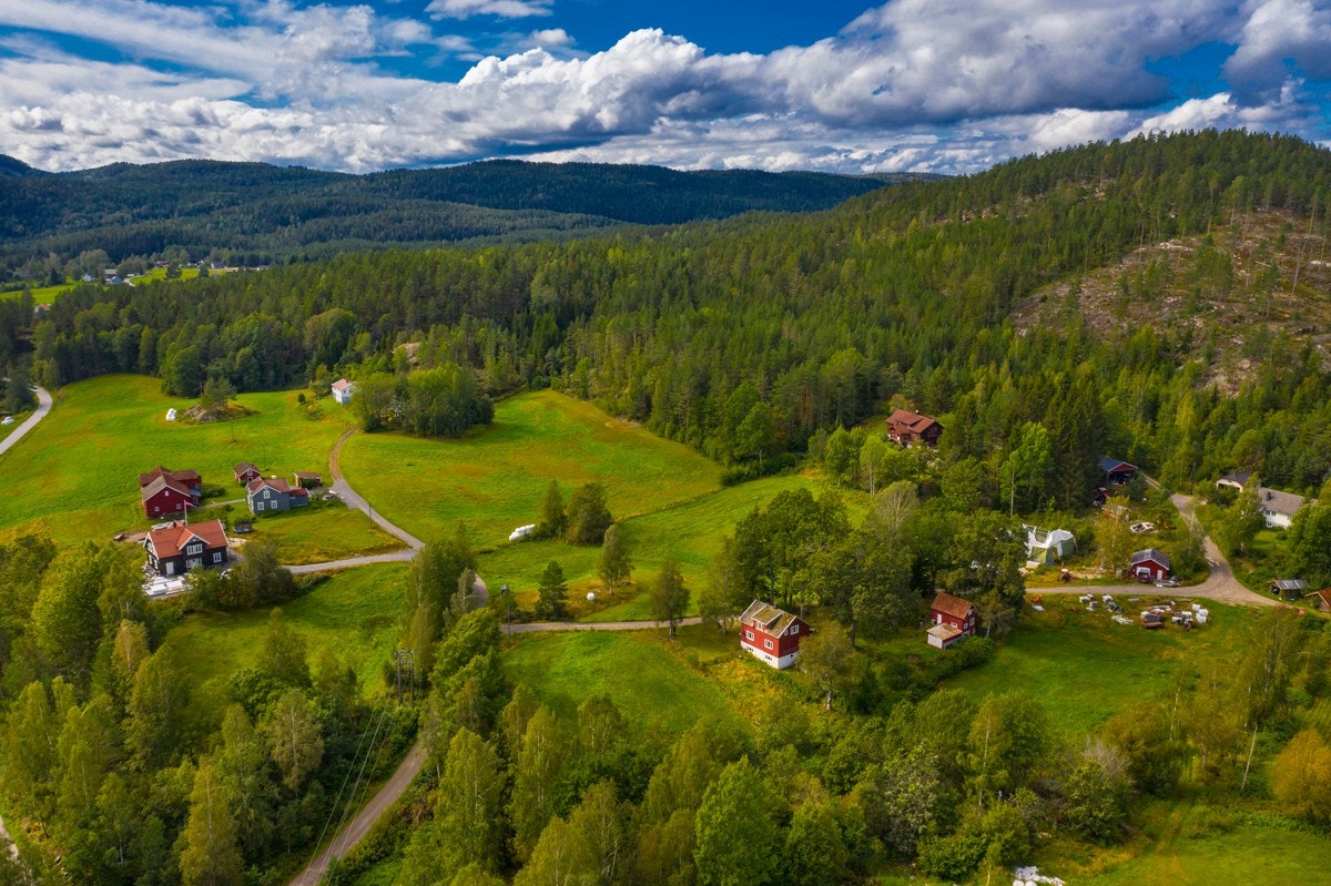 Rundt eiendommen er det mange fine turmuligheter, blant annet toppturene Ramnåsen og Bjønnåsen Galleribilde