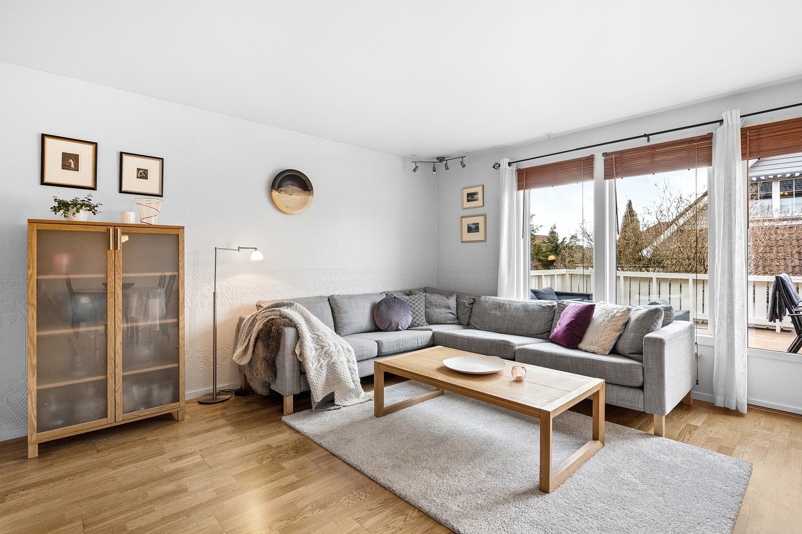 Kombinert stue/spisestue løsning gir mange innredningsmuligheter Galleribilde