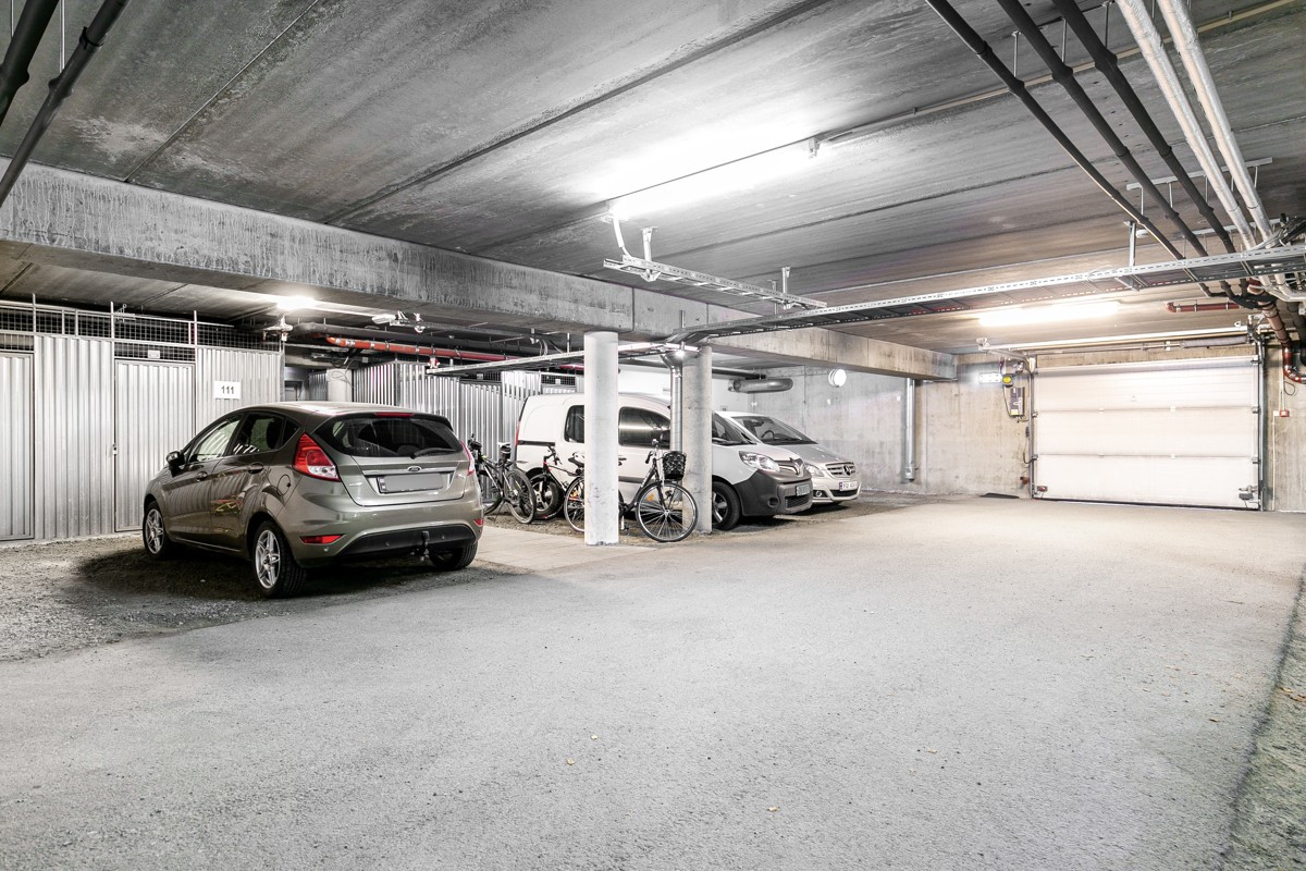 Fast parkering i garasjeanlegg