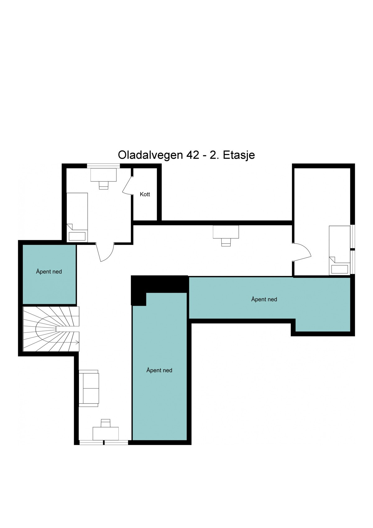 Planskisse 2. etasje