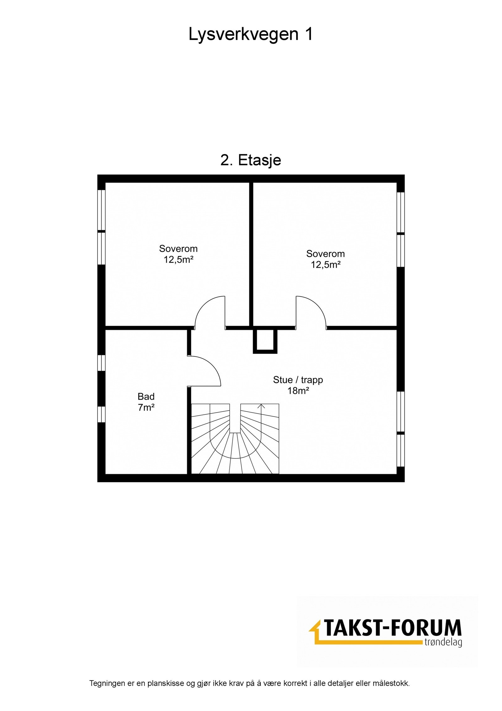 Plan, 2. etasje Galleribilde