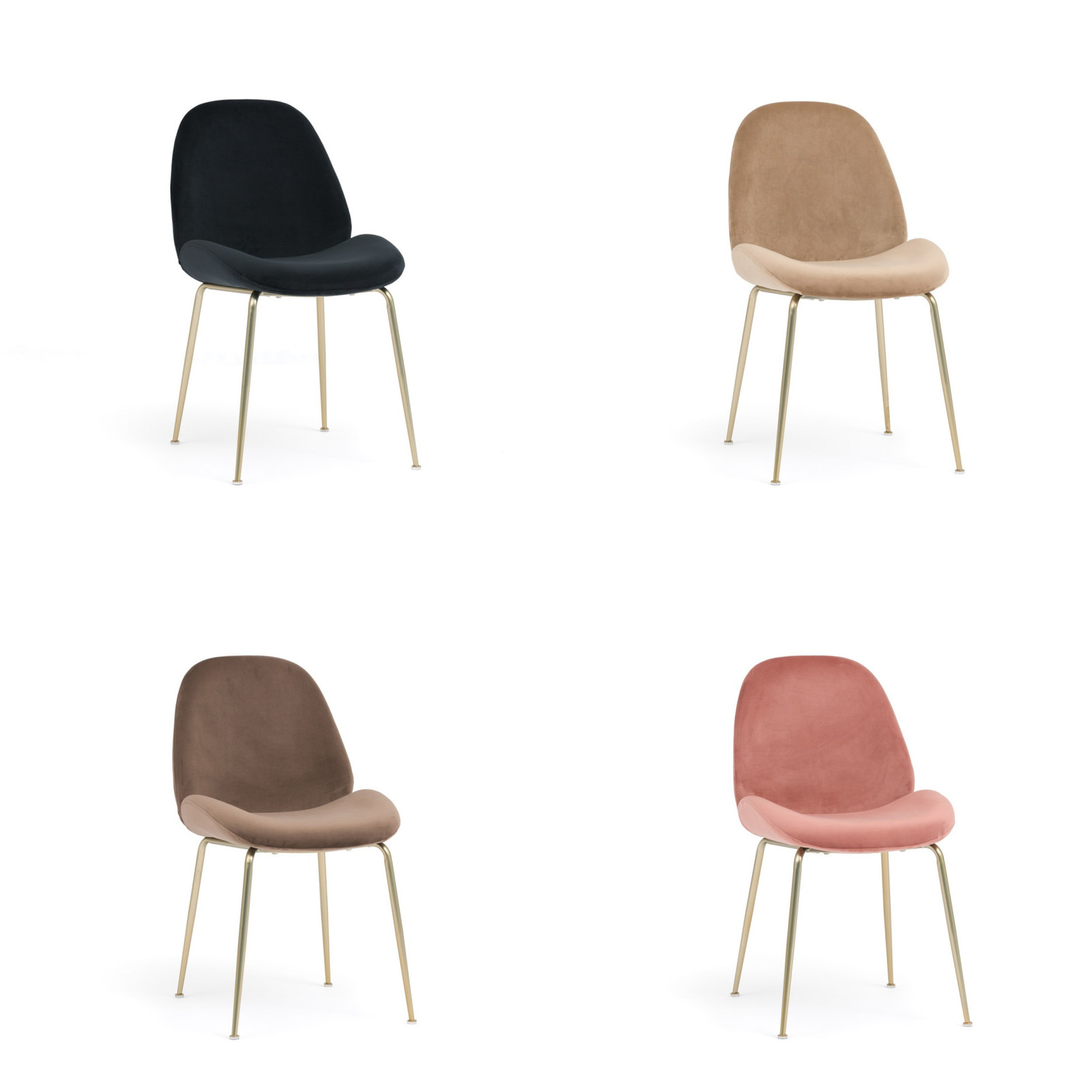 Spisestol velour 30% RABATT | FINN.no DARLING SPISESTOL SVART