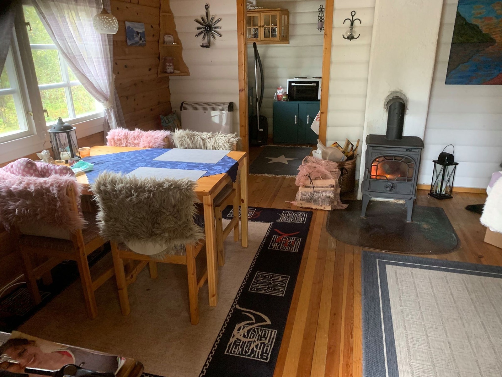 Spisekrok i stuen Galleribilde