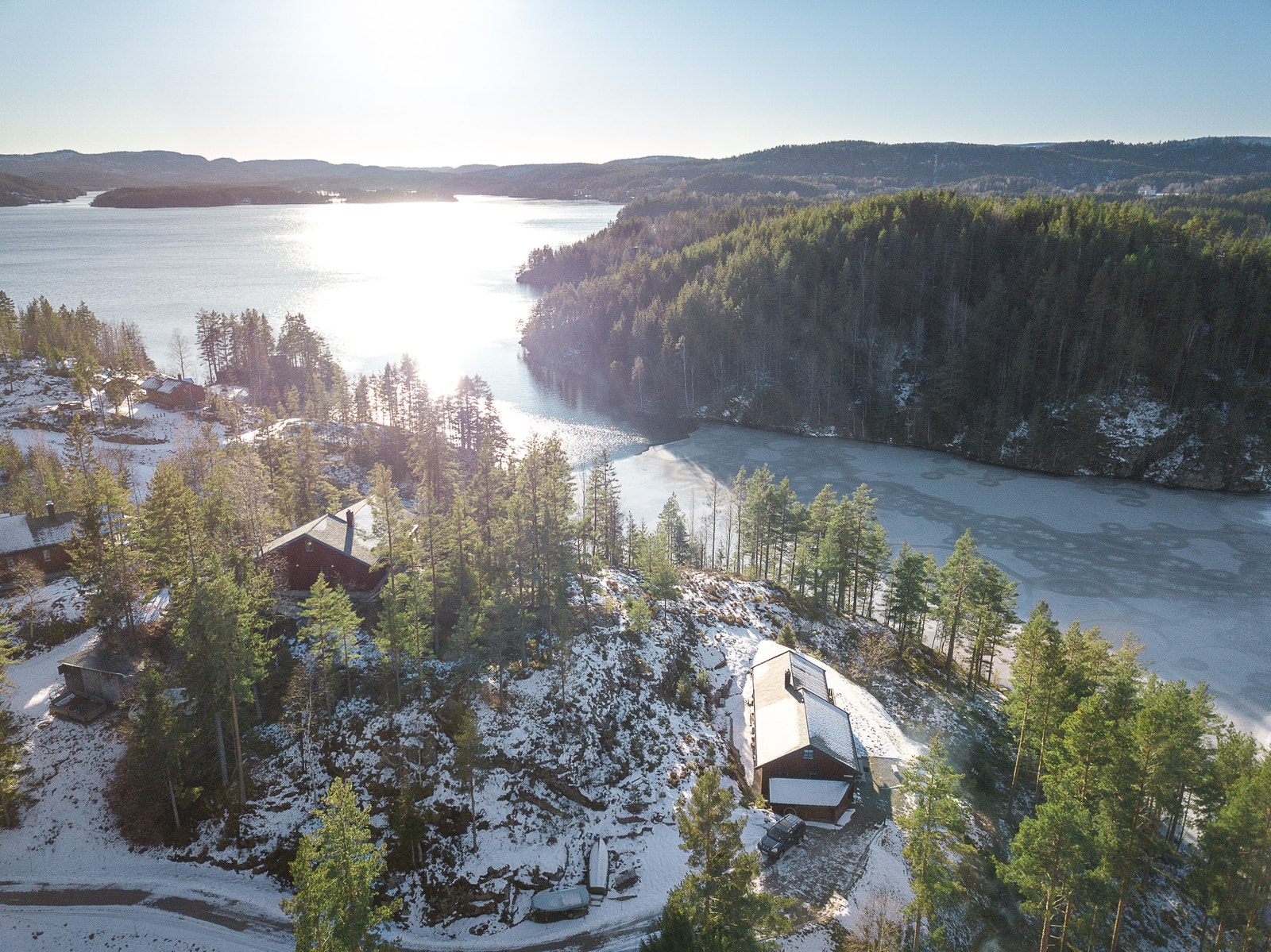 Drone foto Galleribilde