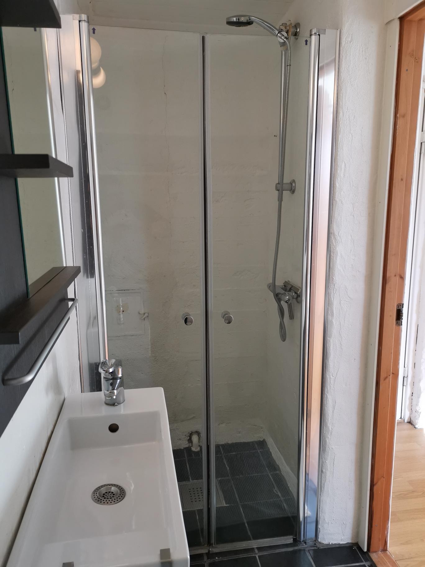 Dusjhjørne på badet Galleribilde