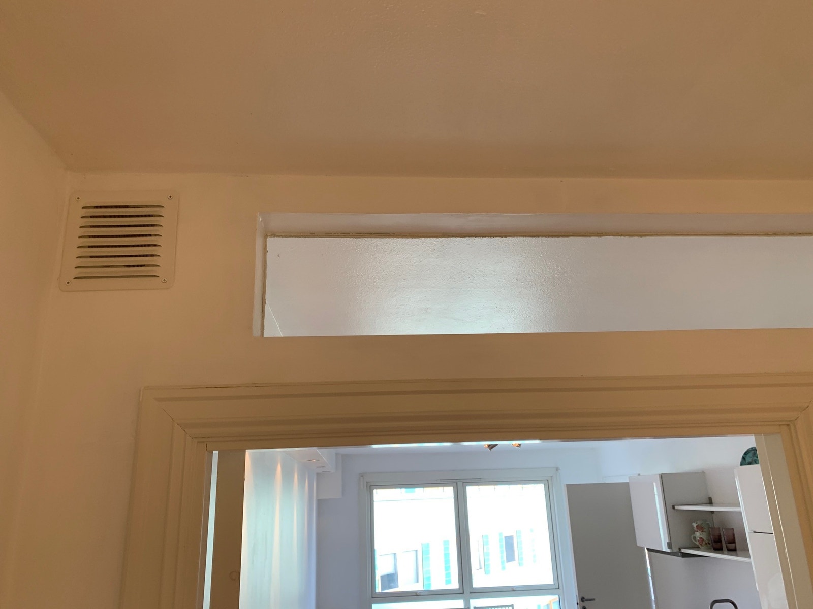 Luftekanal i sovealkoven Galleribilde