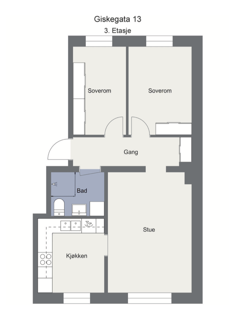 Planløsning Galleribilde