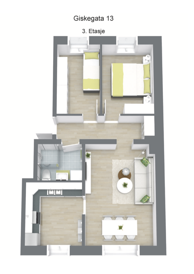 Planløsning Galleribilde