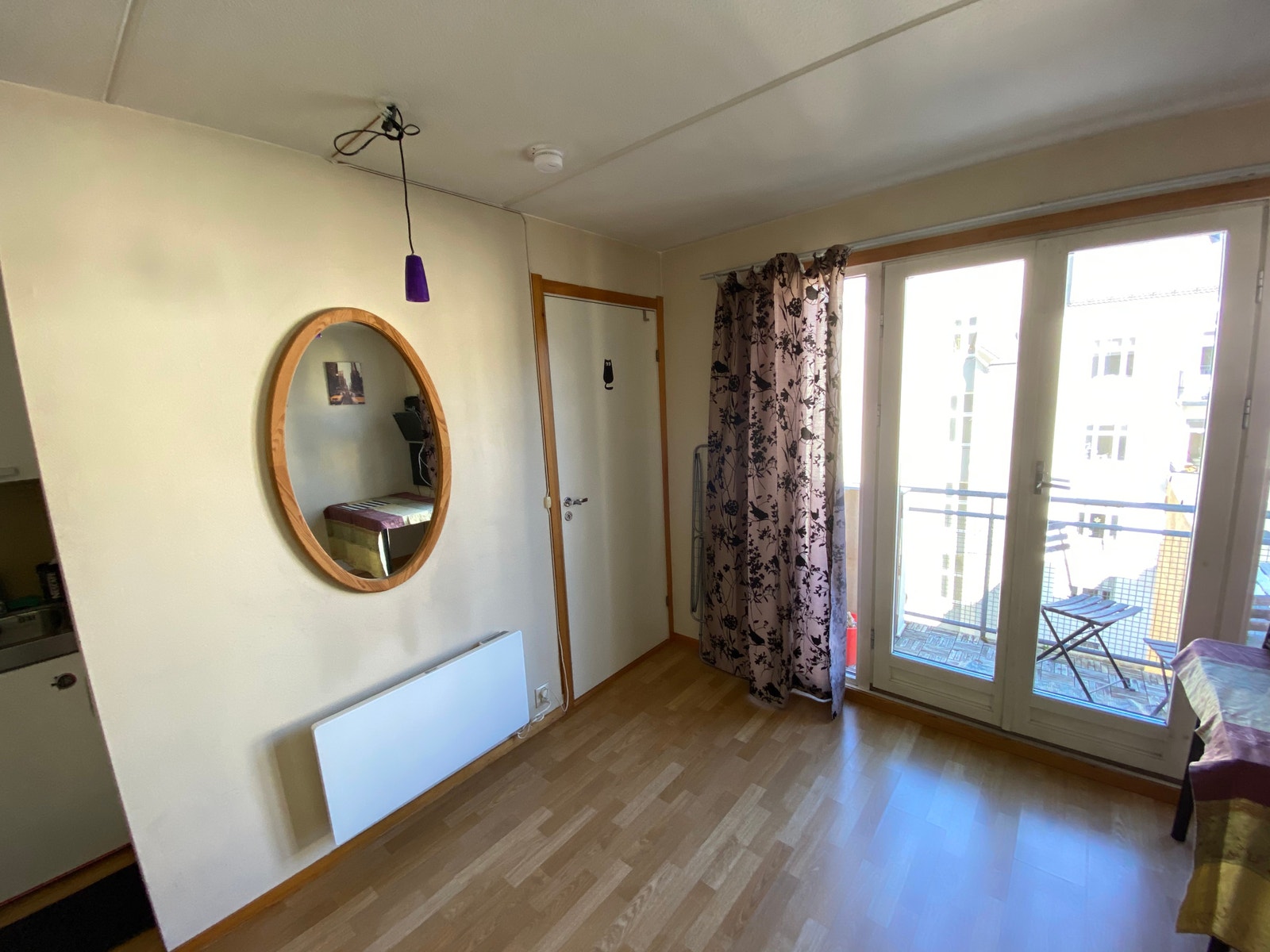 Stue/ugang til balkong Galleribilde