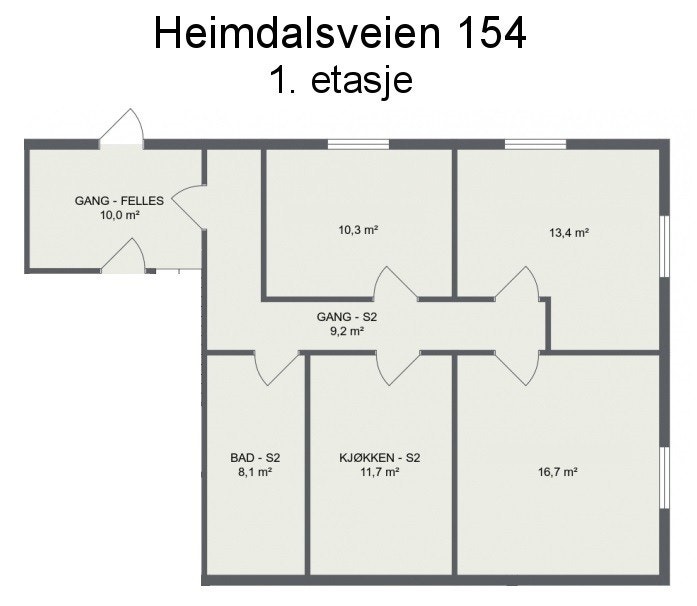 Snr 2 - Planløsning Galleribilde
