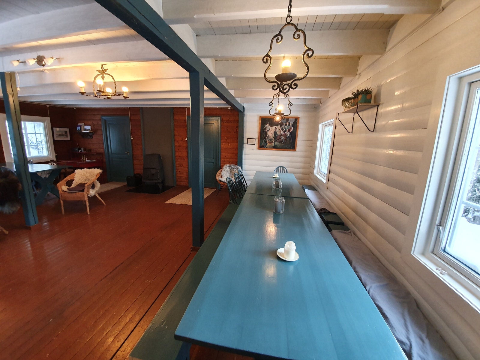 Her kan det dekkes til selskap Galleribilde