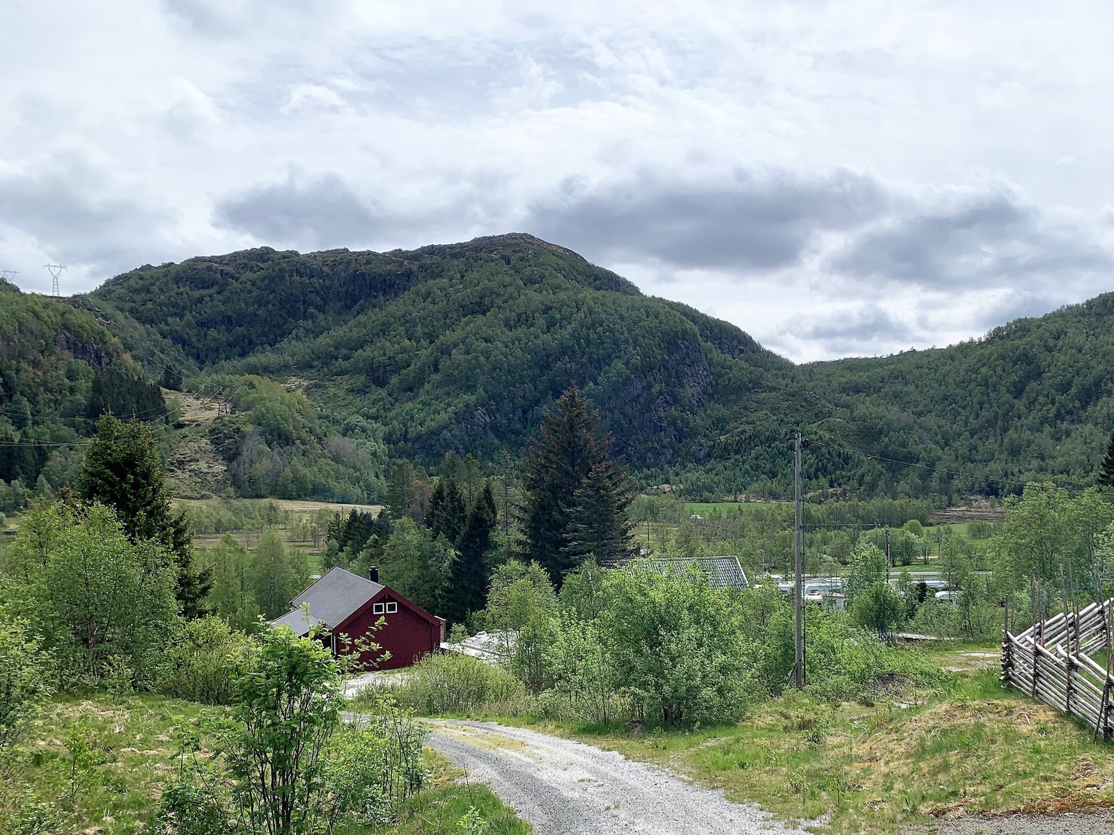 Nydelig hytteområde Galleribilde