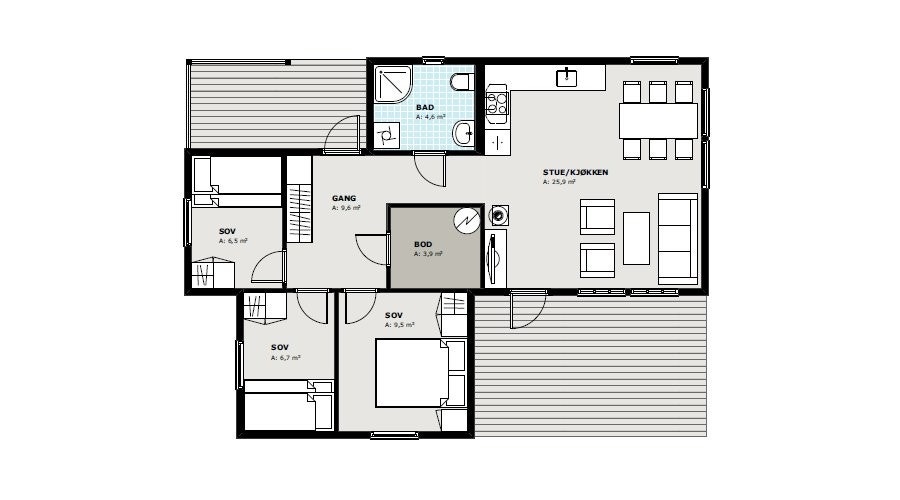 Planløsning Galleribilde