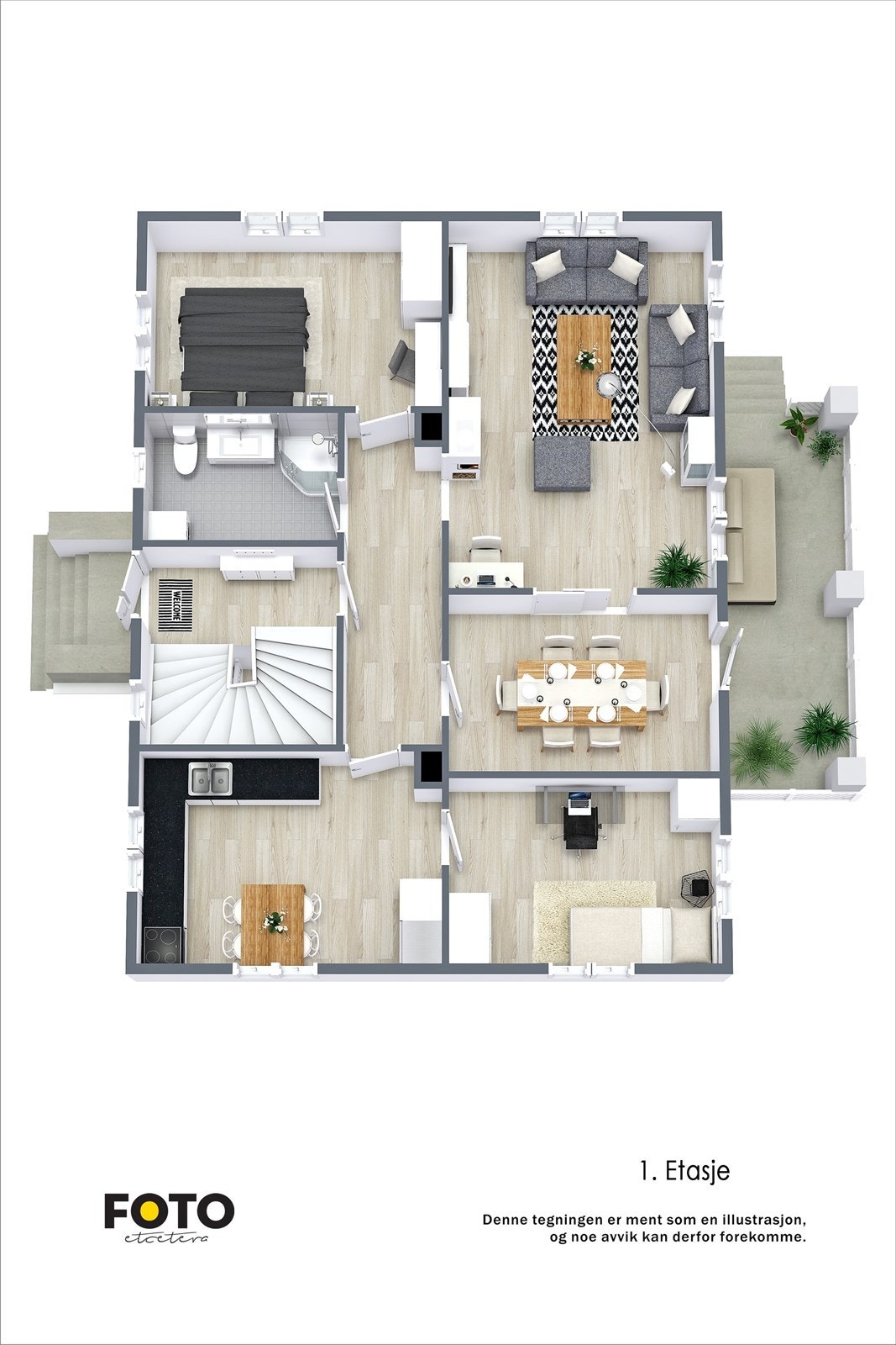 X 3d kristian augusts gate 18 1etg Galleribilde
