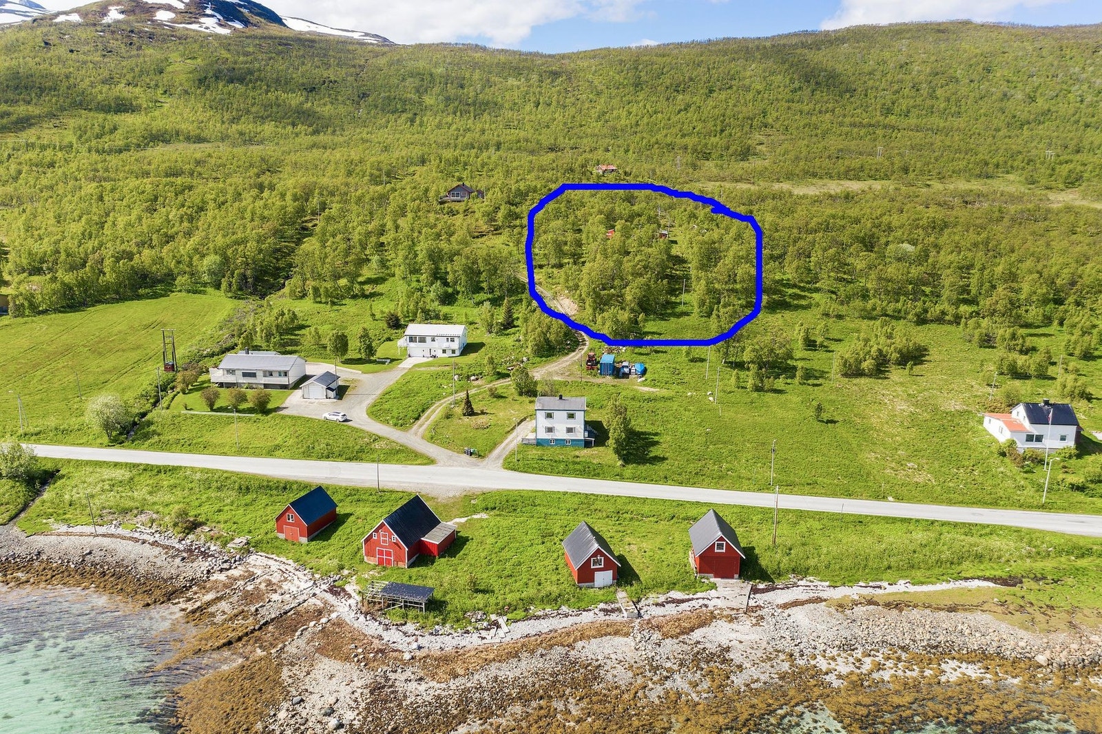 En liten spasertur opp til hytta. redigert Galleribilde