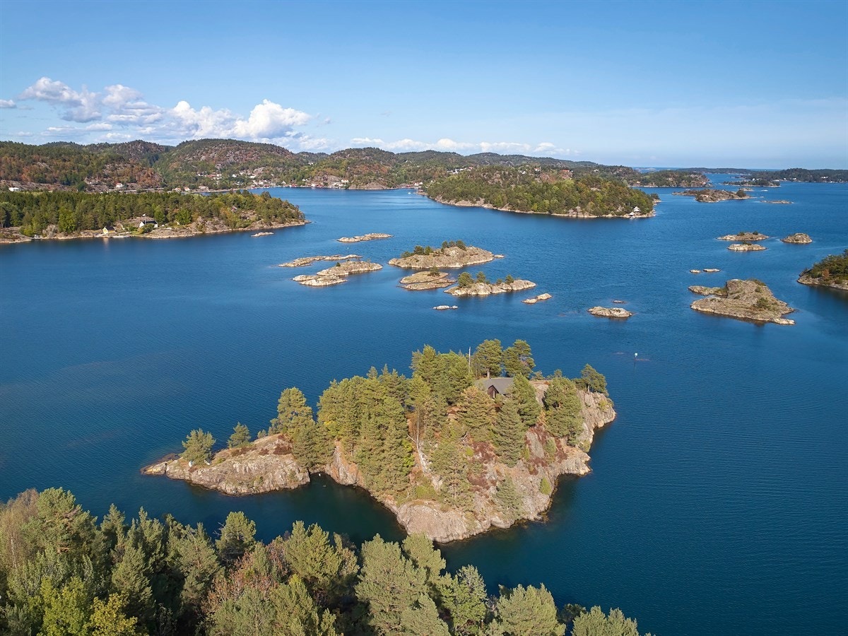 Velkommen til Tjæreholmen ved Tvedestrand Galleribilde
