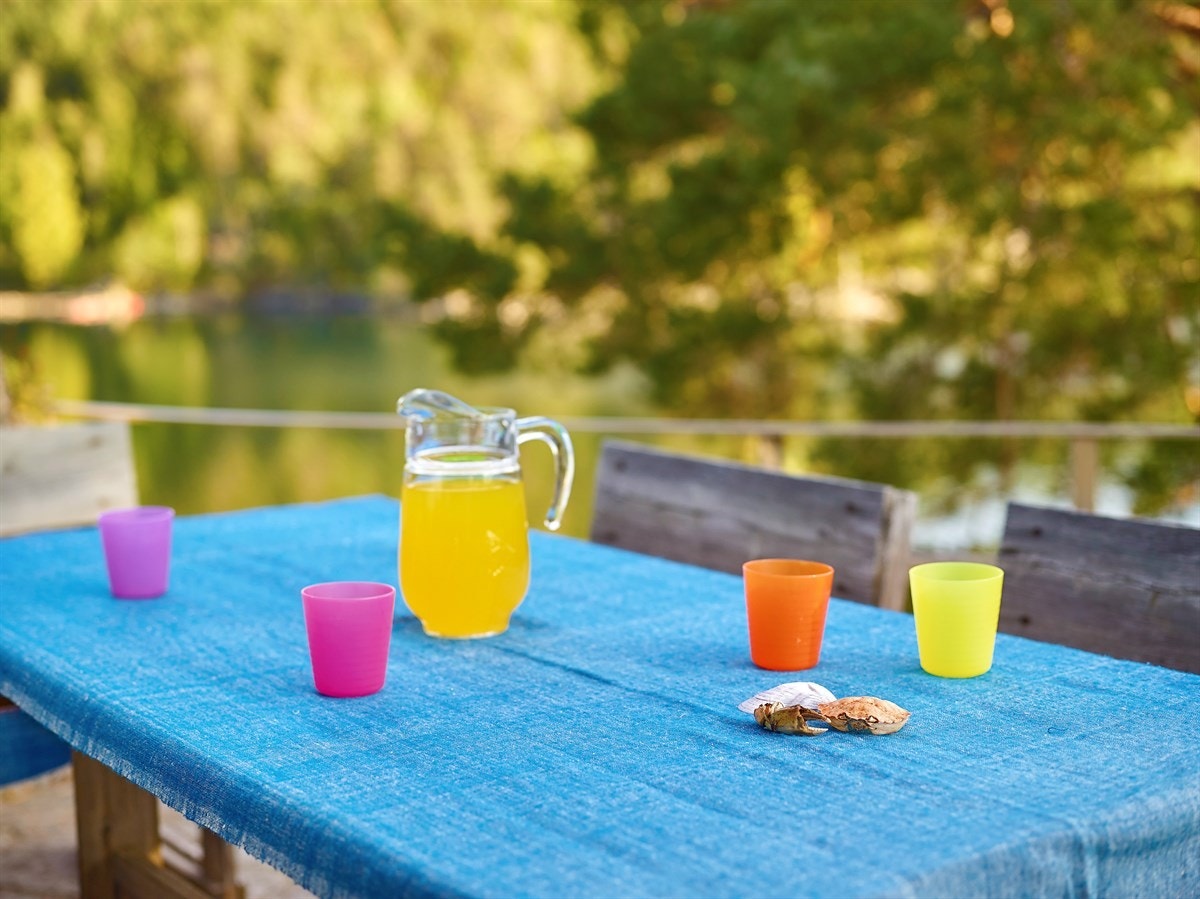 Terrasse mot syd Galleribilde