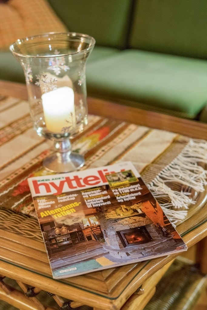 Hytten har tidligere prydet fremsiden av hytteliv. Galleribilde