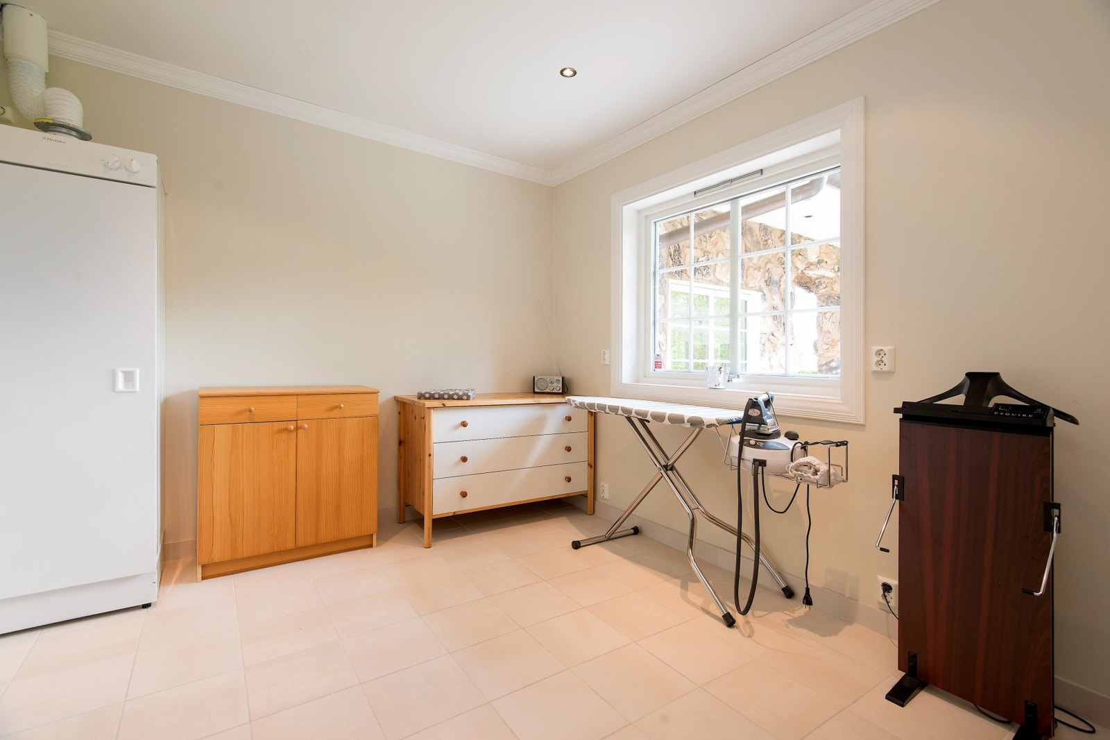 Strykerommet ligger i samme fløy som vaskerommet Galleribilde