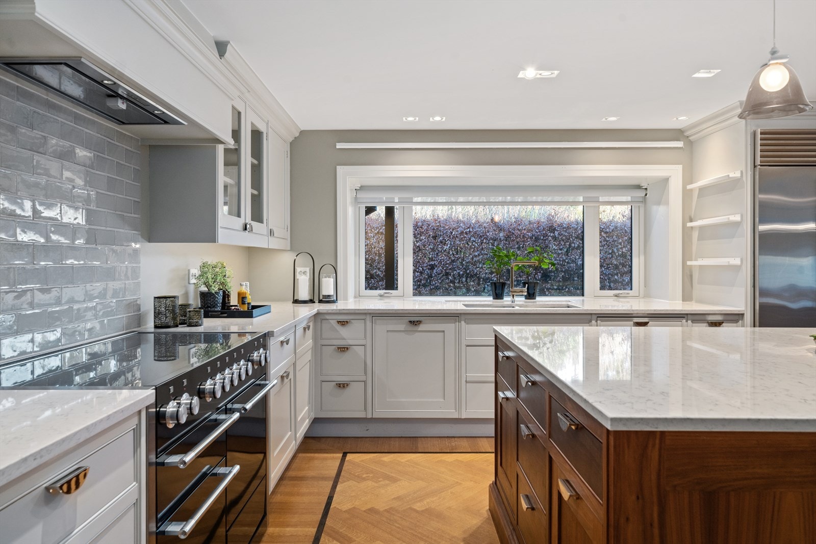 Kjøkkenet har usedvanlig høy standard. Galleribilde