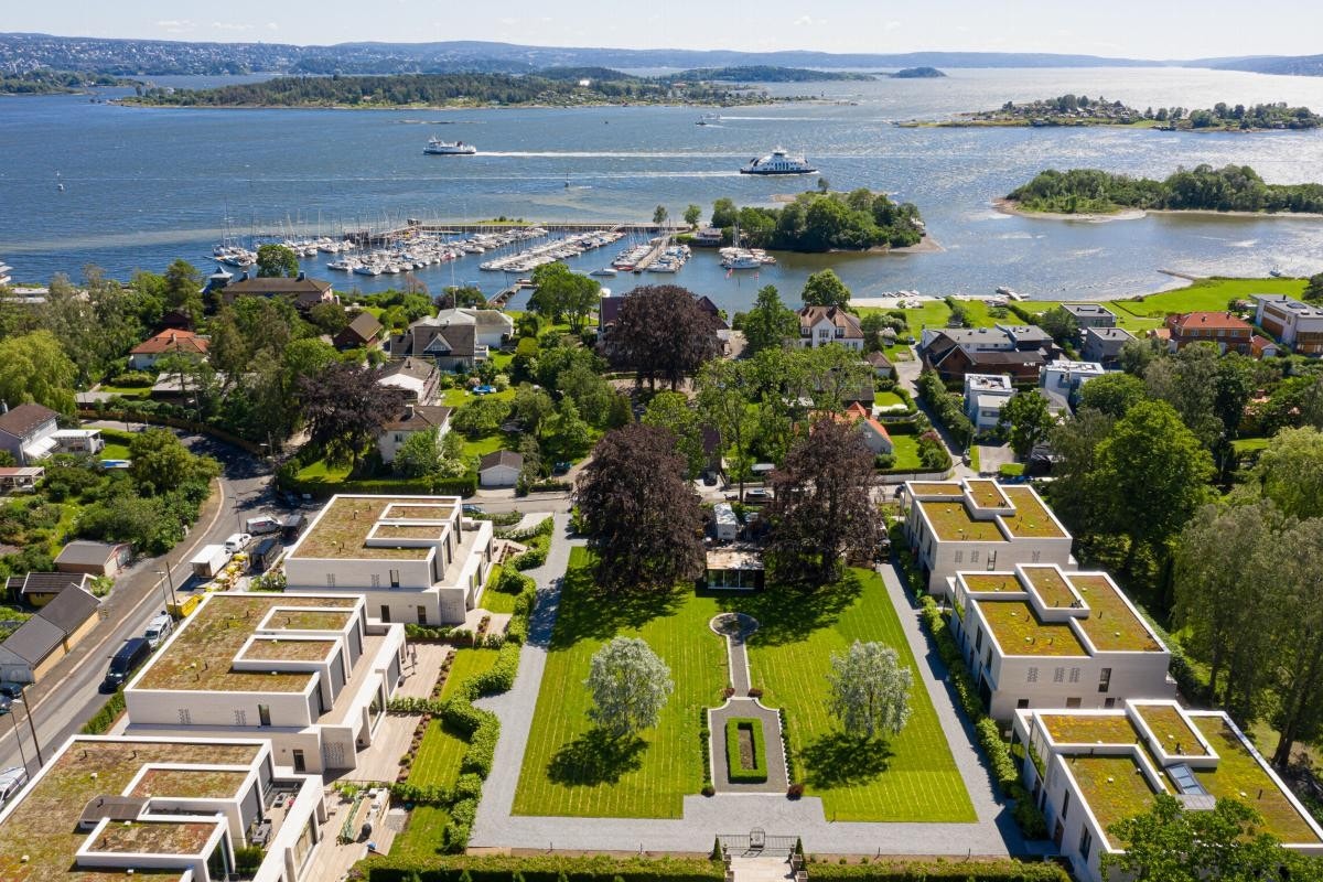 Dronefoto Galleribilde