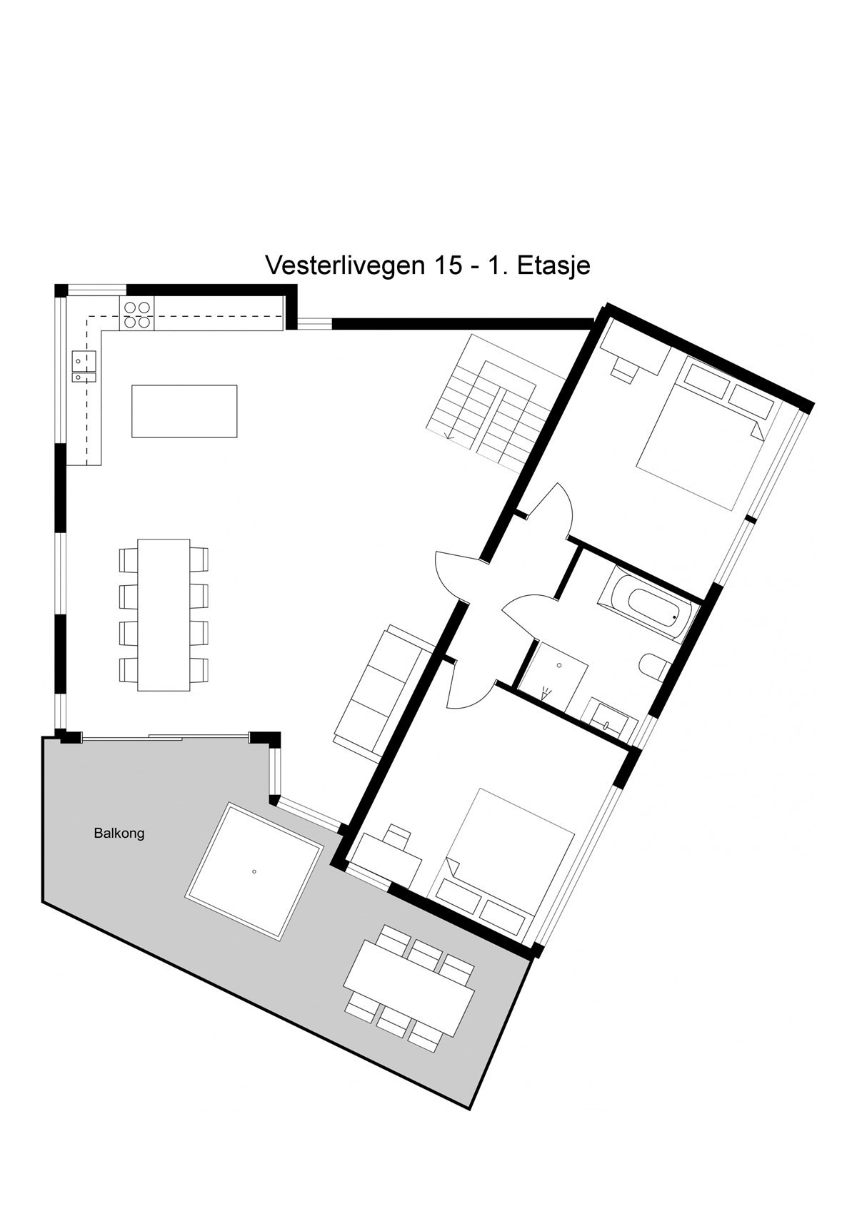 Planskisse 1. etasje