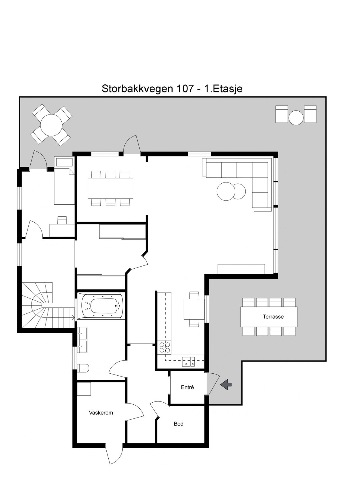 Planskisse 1. etg.