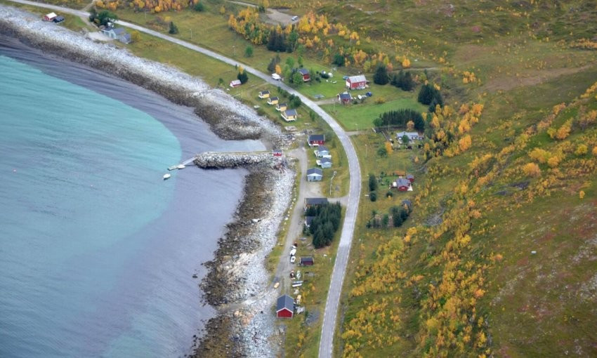 Eiendommen er tilrettelagt og opparbeidet for campingplass med båtutleie