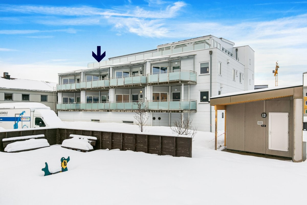 Moderne blokk med kun 9 stk leiligheter