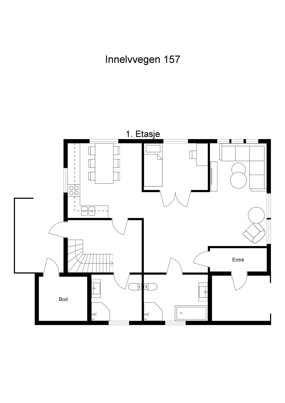 Planskisse 1. etasje