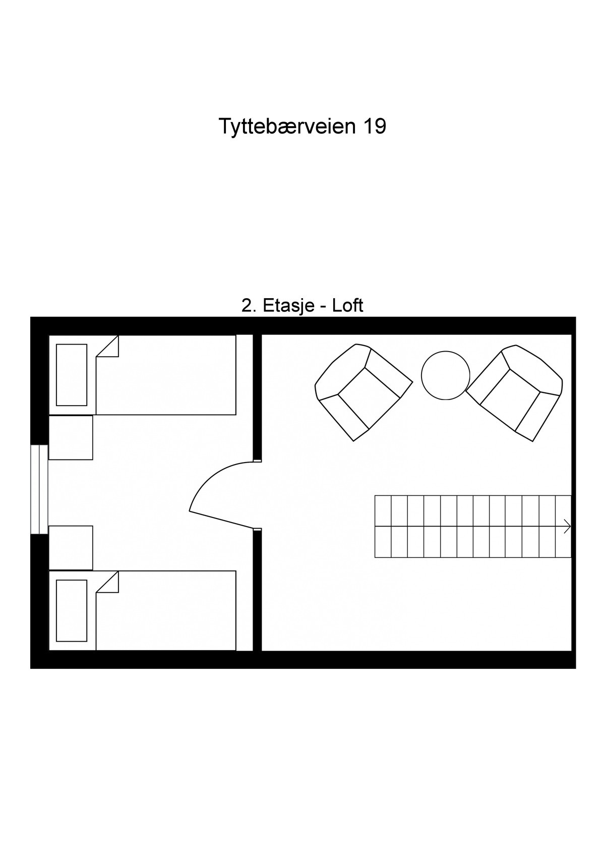 Planskisse 2. etasje