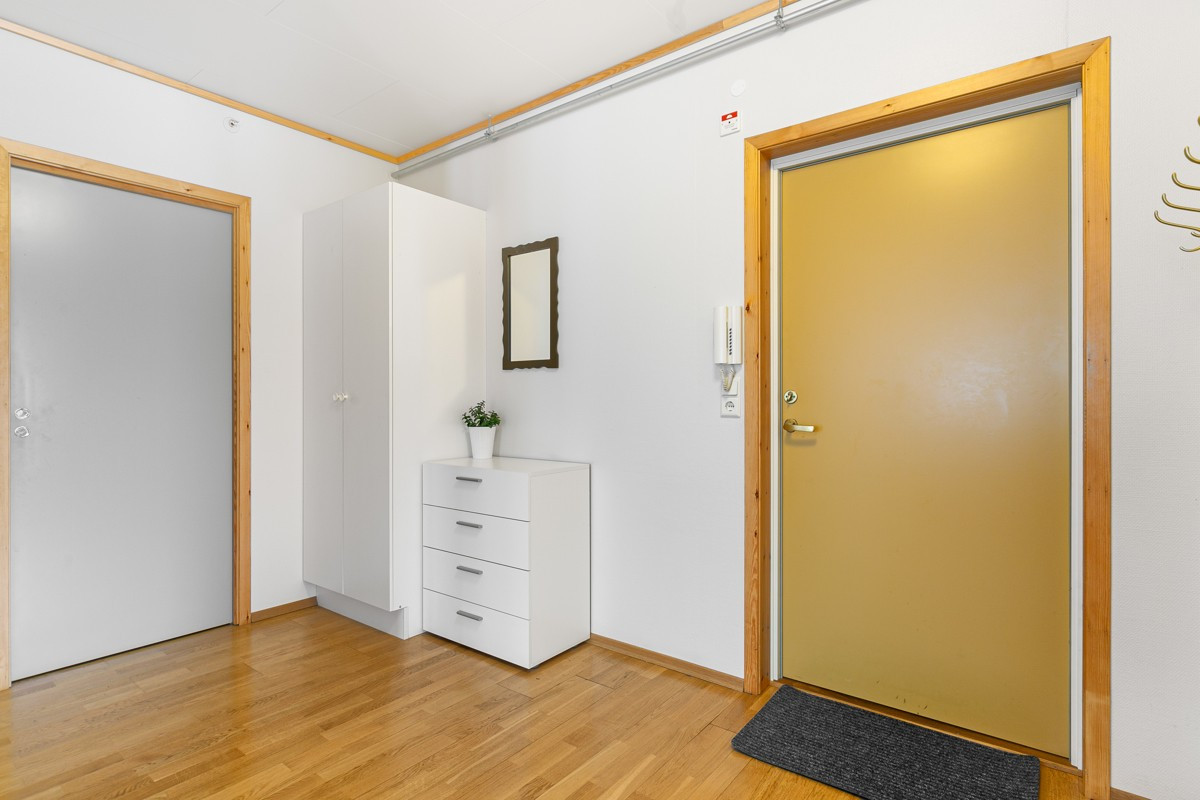 Romslig inngangsparti