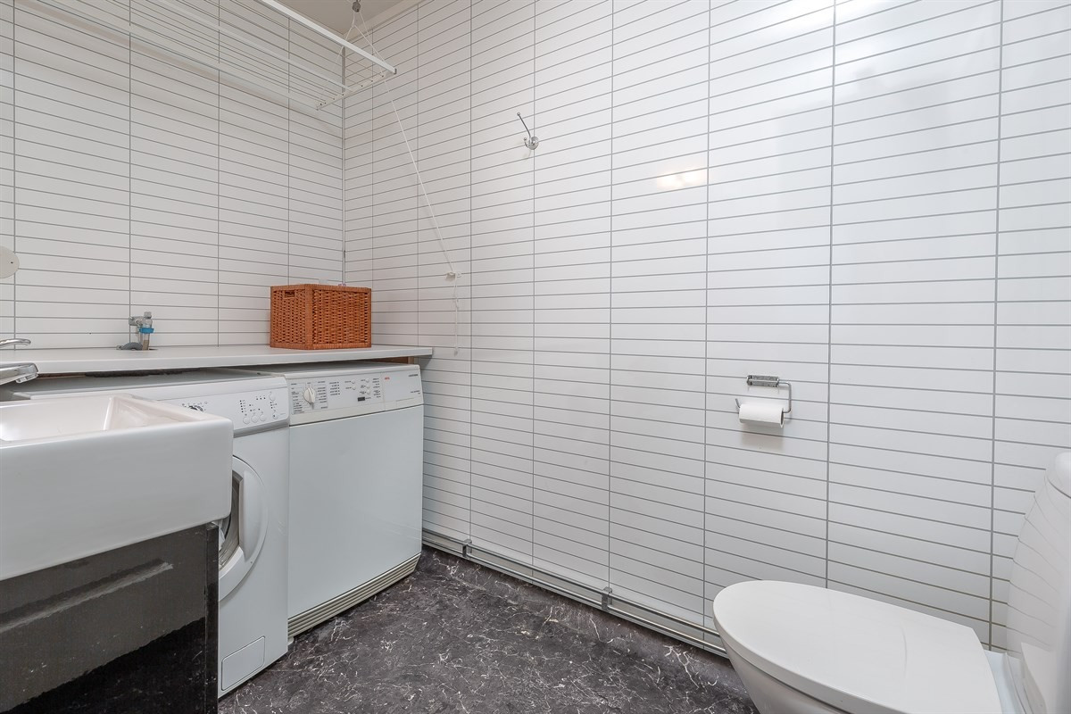 Vaskerom og wc