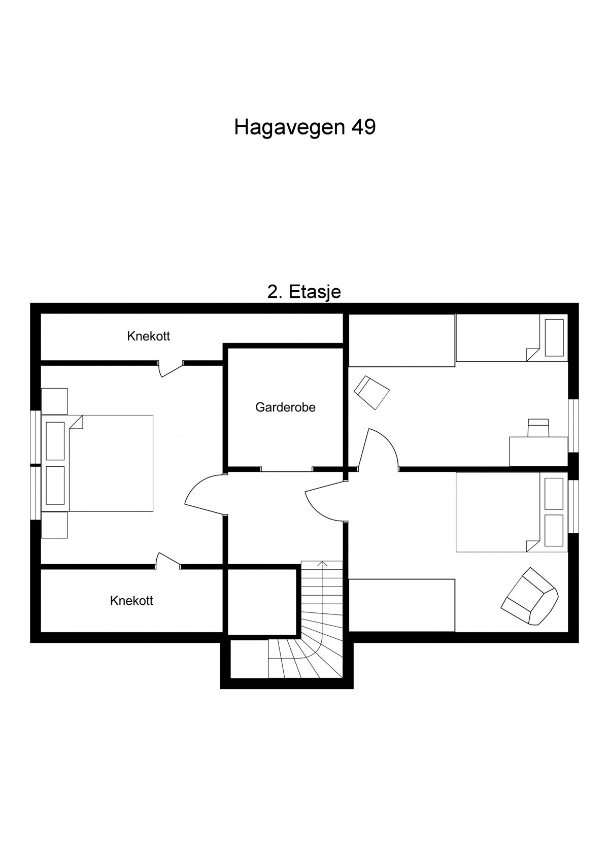 Planskisse 2. etasje
