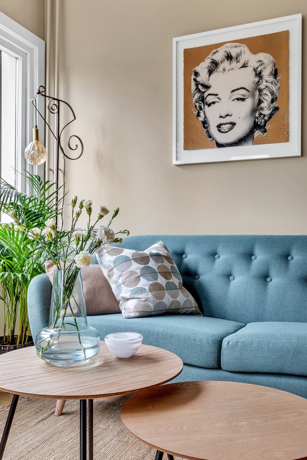 Plass til hyggelig sofakrok. Galleribilde