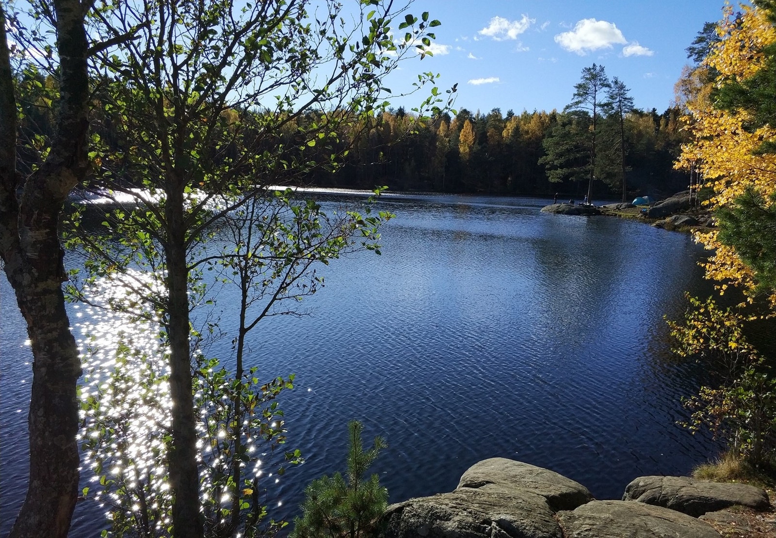 Idylliske Ulsrudvann Galleribilde