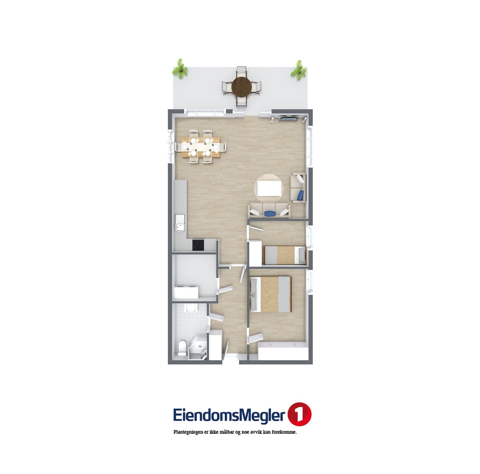RoomSketcher 3D Floor Plan Galleribilde