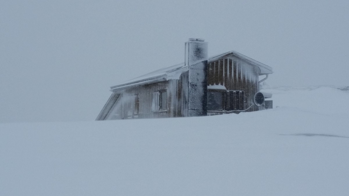 Det kan bli tøffe forhold på vintersid Galleribilde