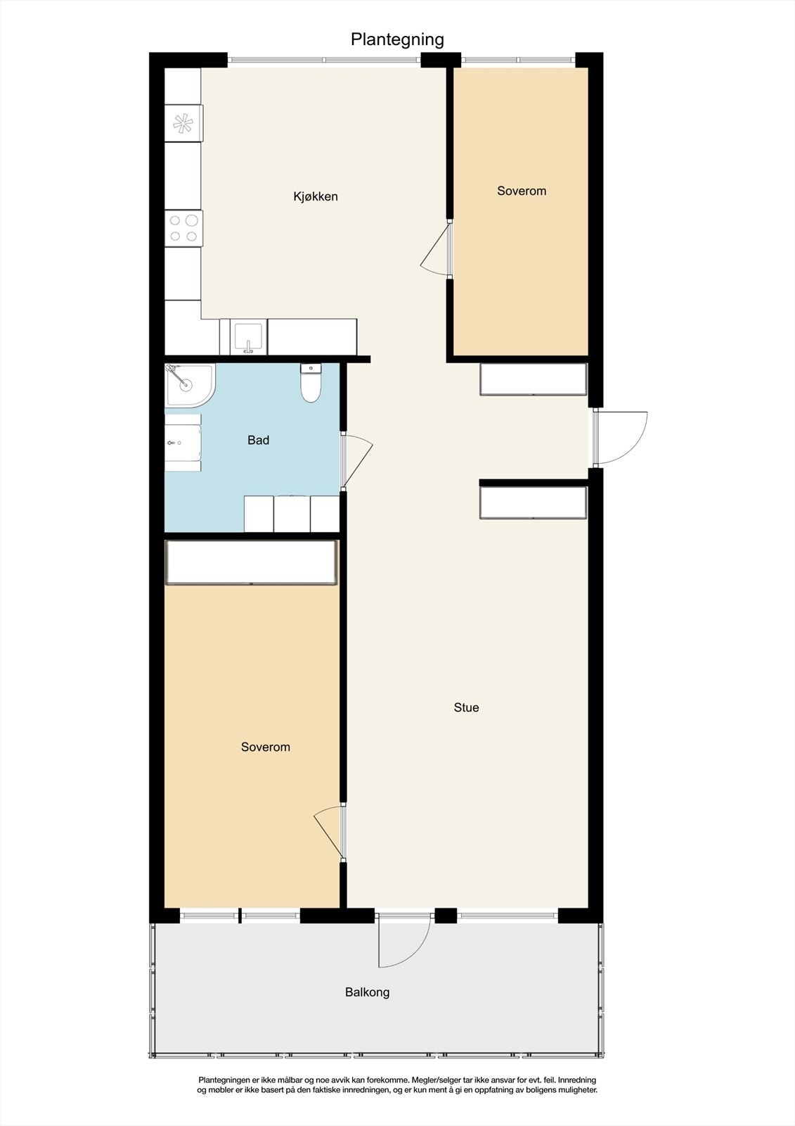 Plantegning. Galleribilde