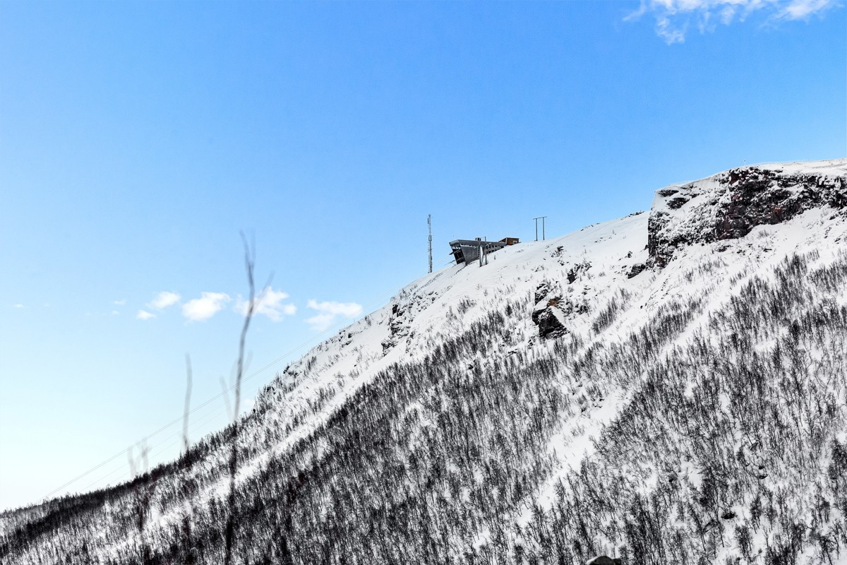 Nydelig utsikt mot Fjellheisen