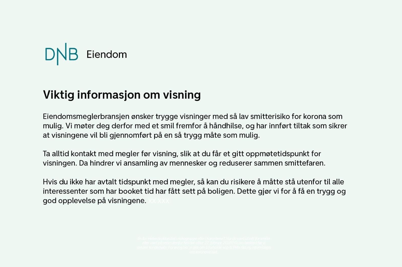 Viktig informasjon om visning Galleribilde