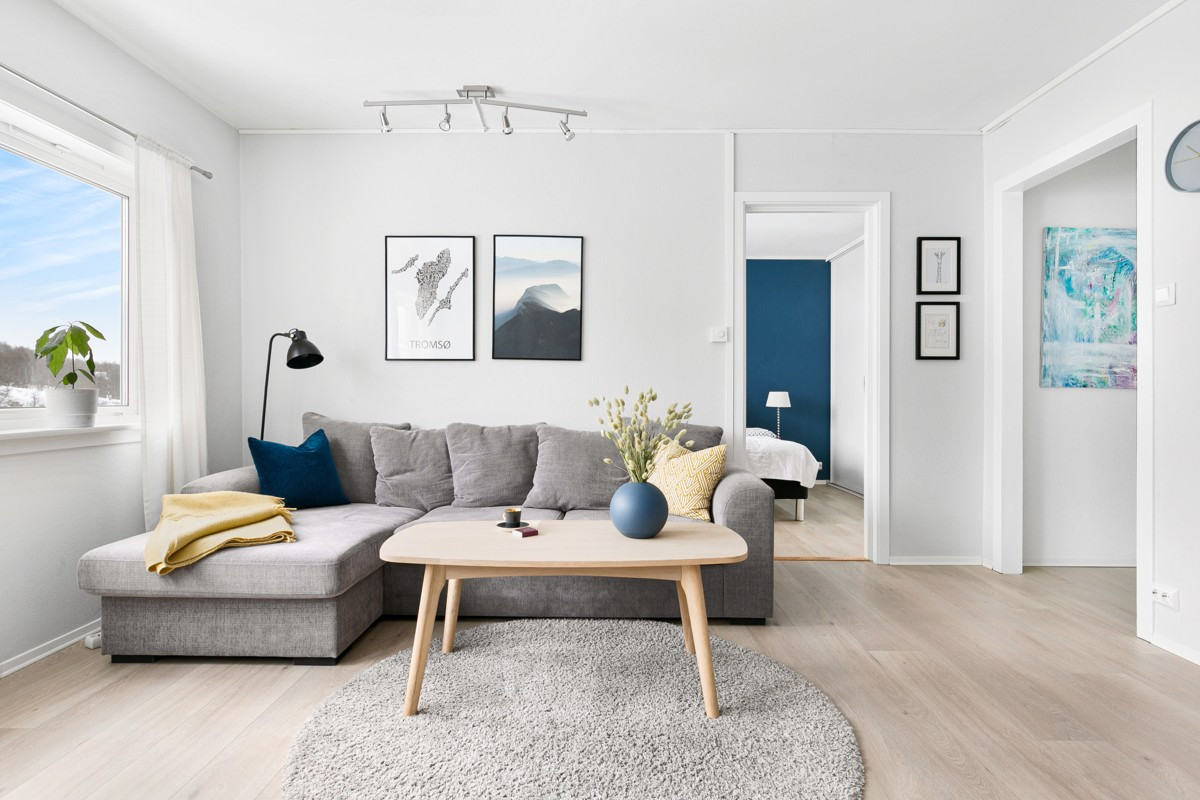 Moderne leilighet med sentral beliggenhet!
