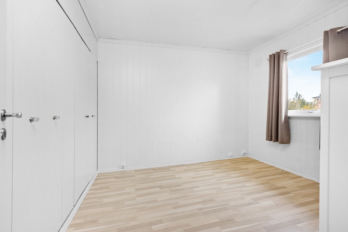 Tomannsboligen har to lyse og fine soverom. Galleribilde