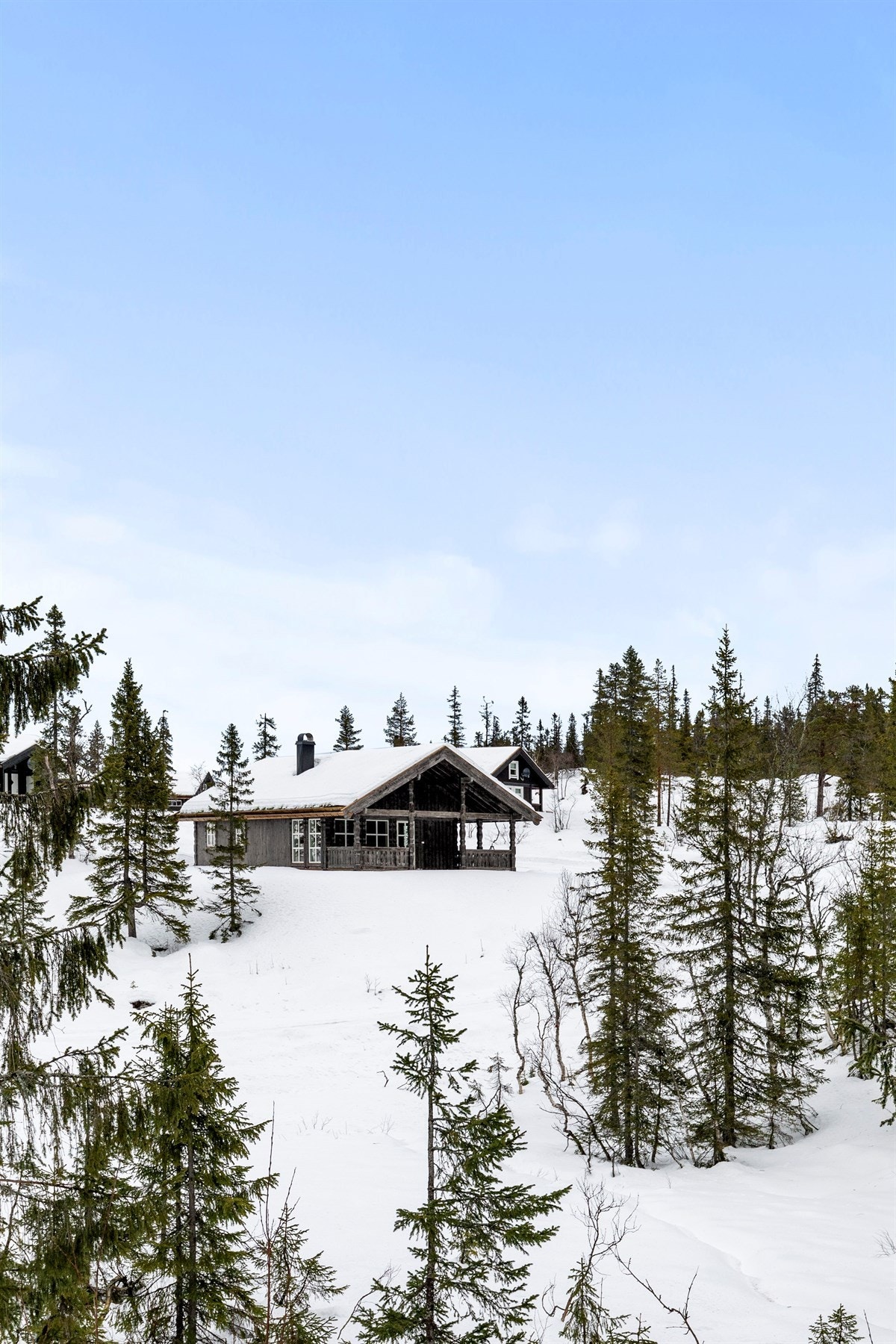 Blant annet 90 km oppkjørte skiløyper og alpinanlegg for de minste i nærområdet. Galleribilde