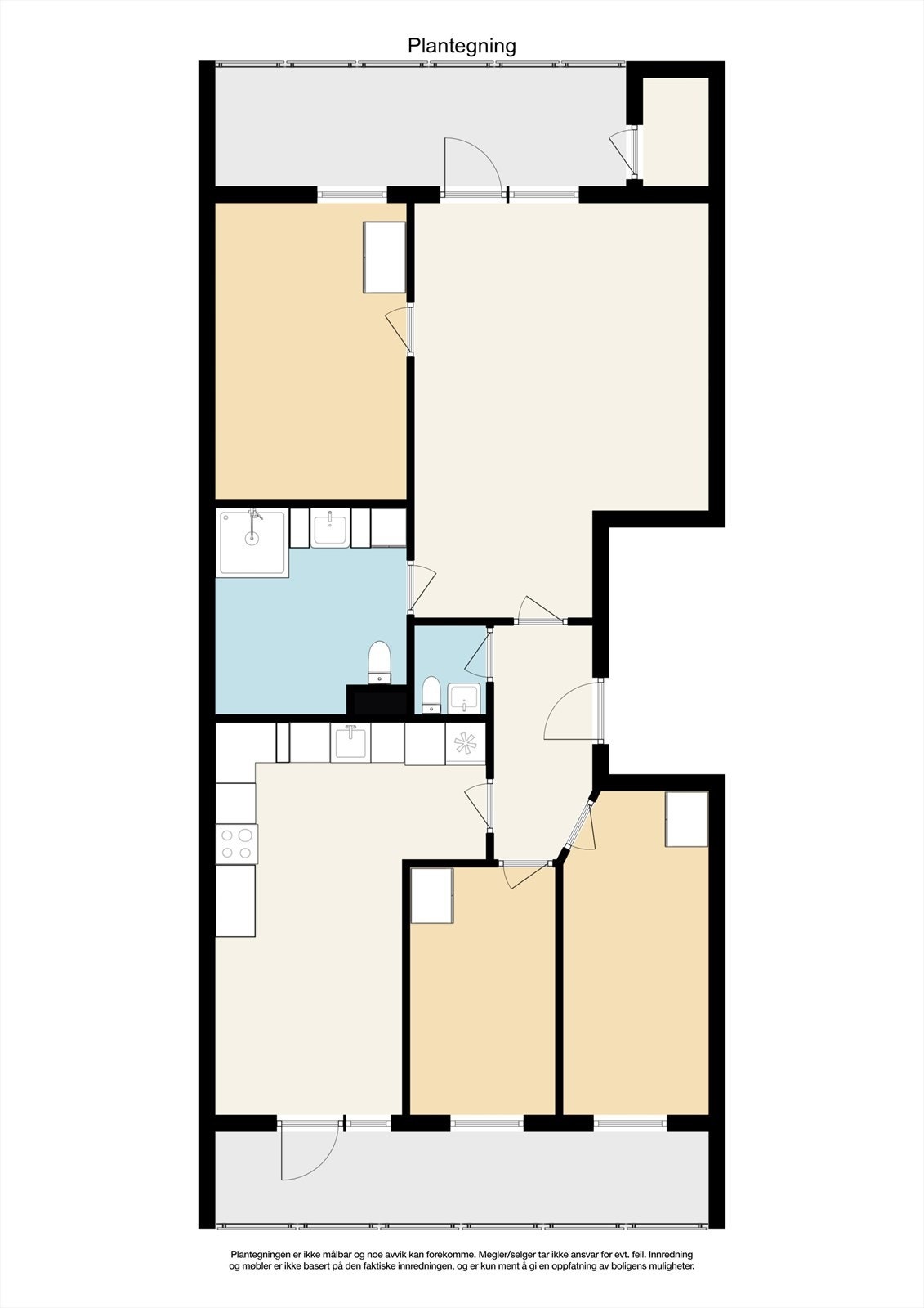 Plantegning Galleribilde