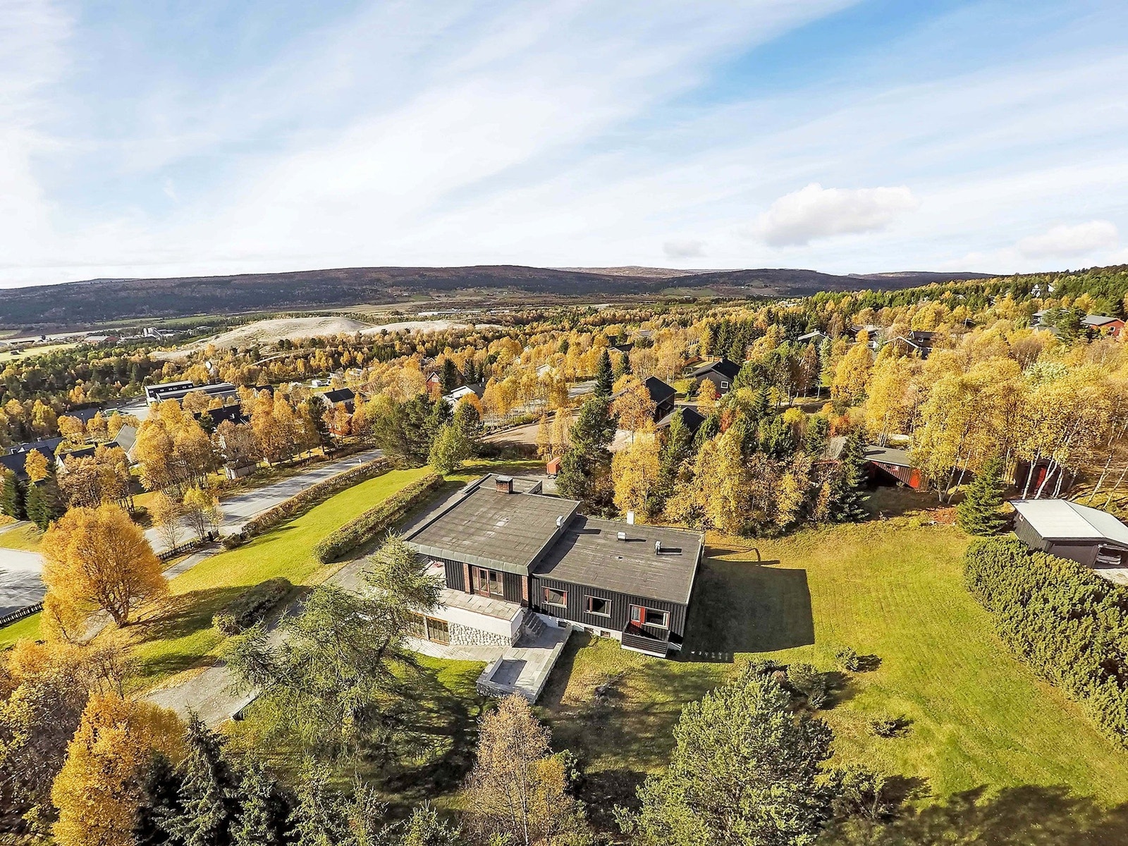 Dronebilde Galleribilde